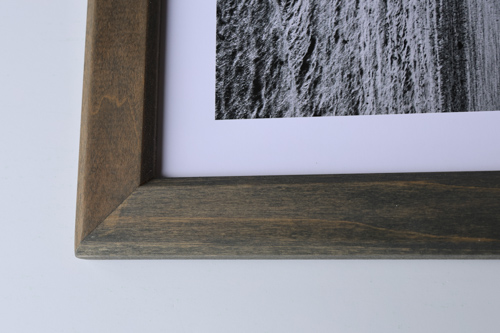 Classic Black Wood Frame Example